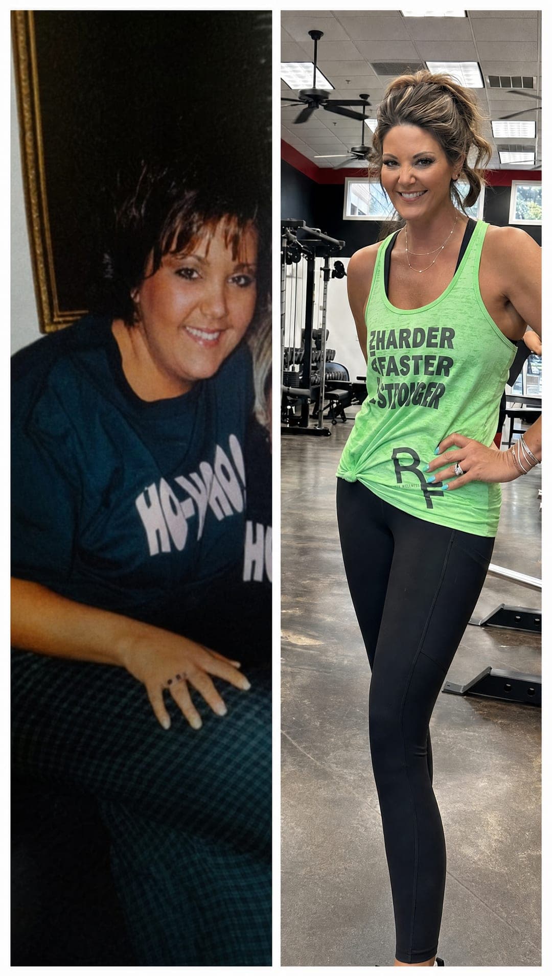 Cory C. transformation. Lost 55 pounds training with Jonathan.