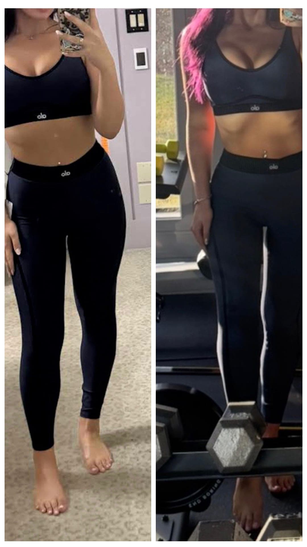 Megan C. transformation. Lost 20 pounds training with Jonathan.
